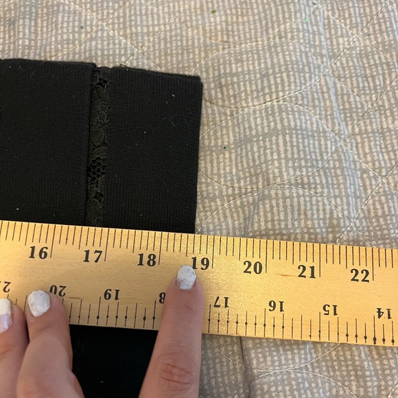 ANN TAYLOR ❤️💋FUN SEXY FLIRTY SKIRT💋❤️SIZE S SP PETITE SMALL BLACK LAYER 536 - Picture 8 of 13